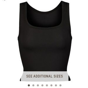 SKIMS Cotton Rib Tank